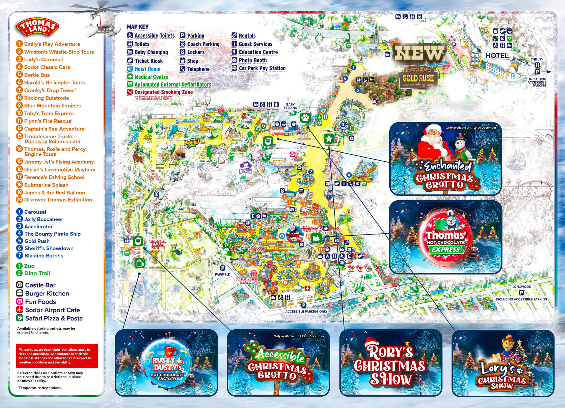 Christmas Wonderland Map